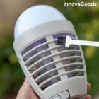 Kép 5/12 - InnovaGoods szúnyogriasztó lámpa újratölthető 2 az 1-ben LED-del (KL BULB)