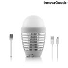 Kép 6/12 - InnovaGoods szúnyogriasztó lámpa újratölthető 2 az 1-ben LED-del (KL BULB)