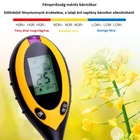 Kép 6/6 - Talajvizsgáló pH mérő 4 az 1-ben – nedvesség, hőmérséklet, fény – digitális talajmérő MIN1264
