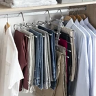 Kép 4/11 - Szekrényrendező ruharenedező nadrágakasztó több nadrághoz 5 az 1-ben profi német Havser InnovaGoods