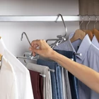 Kép 6/11 - Szekrényrendező ruharenedező nadrágakasztó több nadrághoz 5 az 1-ben profi német Havser InnovaGoods