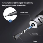 Kép 3/7 - 52 db-os többfunkciós elektromos gravírozó és csiszoló készlet, 8V lítium akku (Greenworks AGK302)