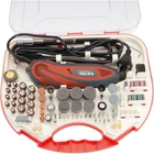 Kép 1/2 - EXTOL Premium mini fúrógép + 210db-os készlet fúró köszörű csiszoló polírozó gravírozó 8892201