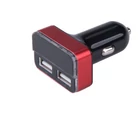 Kép 1/3 - Autós töltő szivargyújtós /dupla USB, 1,0A+3,4A/ 37W (42084)