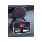 Kép 2/3 - Autós töltő szivargyújtós /dupla USB, 1,0A+3,4A/ 37W (42084)