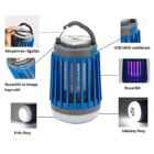 Elektromos szúnyogriasztó (UV), LED kemping lámpa (180 lm) 