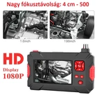 Kép 2/7 - Endoszkóp duál kamerával IP68 vízálló (5 méter), 4,3” kijelzővel, HD 1080P, 8+1 LED-es