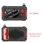 Kép 5/7 - Endoszkóp duál kamerával IP68 vízálló (10 méter), 4,3” kijelzővel, HD 1080P, 8+1 LED-es