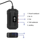 Kép 7/9 - Endoszkóp kamera 3,9 mm, (10 méter), WiFi HD 1080P, 6 LED-es (F240)