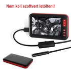 Kép 3/8 - Endoszkóp kamera 4,3” kijelzővel, HD 1080P, 8 LED-es (10 méter)