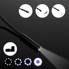 Kép 7/8 - Endoszkóp kamera 4,3” kijelzővel, HD 1080P, 8 LED-es (10 méter)