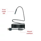 Kép 7/9 - Endoszkóp kamera (5 méter) WiFi-s, iPhone, Android, PC, IP68 vízálló