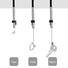 Kép 10/11 - Endoszkóp kamera függőleges kijelzővel (4,3”), 3,9 mm, HD 1080P, 8 LED-es (10 méter)