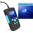 Kép 2/6 - Endoszkóp kamera, 2,4” kijelzővel, IP68 vízálló (2 méter), 8mm, HD 1080P, 8 LED-es