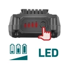 Kép 6/11 - Akkus dekopírfűrész 20V SHARE20V, kefementes, akku és töltő nélkül, Extol Industrial (8791825)