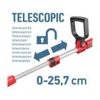 Kép 4/14 - Extol Premium akkus fűszegélynyíró, Share20V, 30 cm, AKKU és TÖLTŐ NÉLKÜL (8891901)