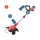 Kép 10/14 - Extol Premium akkus fűszegélynyíró, Share20V, 30 cm, 1×2,0 Ah akku + töltő (8891900)