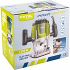 Kép 9/9 - Felsőmarógép 1250W, 6/8 mm befogás, lágy indítás, Extol Craft (408000)