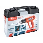 Kép 8/8 - Hőlégfúvó 2000W, 50-600°C, kofferben, Extol Premium (8894801)