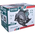 Kép 7/7 - Kézi körfűrész 1600W, 185 mm, 63 mm vágás, Extol Industrial (8793000)