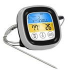 Kép 1/6 - Grill hőmérő, beszúrós húshőmérő érintőképernyővel