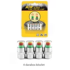 Kép 6/6 - Gumiabroncs nyomás figyelő szelepsapka készlet 4 db-os (2,4 bar)