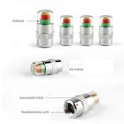 Kép 4/6 - Gumiabroncs nyomás figyelő szelepsapka készlet 4 db-os (2,4 bar)