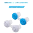 Kép 2/10 - Horkolásgátló és légszűrő, szilikon, 2 db-os