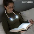 Kép 1/6 - InnovaGoods LED olvasólámpa nyakra