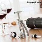 Kép 1/6 - InnovaGoods borkiegészítő készlet screwpull dugóhúzóval (4 darabos)