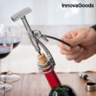 Kép 3/6 - InnovaGoods borkiegészítő készlet screwpull dugóhúzóval (4 darabos)