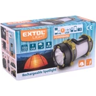 Kép 11/11 - LED lámpa tölthető, 350 lumen, cserélhető Li-ion akku, 2600 mAh, powerbank funkció, cseppálló(43140)