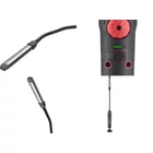Kép 2/6 - Extol Light LED munkalámpa, USB tölthető; 500 Lm, cserélhető Li-ion akku, 2500 mAh, flexibilis szár (43146)