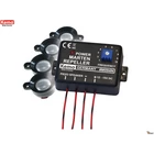 Kép 1/2 - KEMO M094N 12V szabályozható ultrahangos nyestriasztó + 4db piezó hangszóró 8-40 kHz