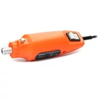 Kép 2/3 - Gravírozó készlet mini fúró és csiszoló gép, tartozékokkal, kofferben, 12V/12000 fordulat