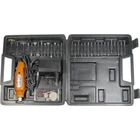 Kép 3/3 - Gravírozó készlet mini fúró és csiszoló gép, tartozékokkal, kofferben, 12V/12000 fordulat