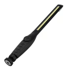 Kép 1/6 - Munkalámpa 10W, tölthető, állítható, mágneses, COB LED-es (fekete)