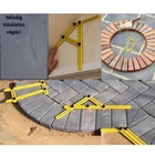 Kép 2/7 - Profilmásoló alakmásoló szögmásoló profil sablon négyoldalas állítható vonalzó műanyag