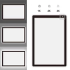 Kép 3/7 - Rajztábla A2 méret, szabályozható LED fénnyel (23 Watt)