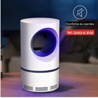 Kép 6/8 - Rovarcsapda ventilátoros UV fénnyel, kerek fehér