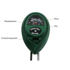 Kép 3/3 - Talaj pH, nedvesség és fénymérő 3 az 1-ben