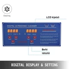 Kép 3/6 - Ultrahangos mosó, tisztító, ELASON 6 liter, rozsdamentes tartály