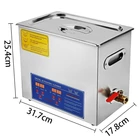 Kép 4/6 - Ultrahangos mosó, tisztító, ELASON 6 liter, rozsdamentes tartály