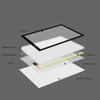 Kép 3/7 - LED rajztábla ultravékony kivitelben A3 méret 8W