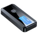Kép 3/5 - Vezeték nélküli Bluetooth 5.0 audio adó-vevő (transmitter & receiver) kijelzővel (C29)