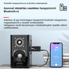 Kép 5/7 - Vezeték nélküli Bluetooth 5.0 audio adó-vevő (transmitter & receiver) kijelzővel (K9)