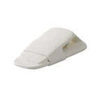 Kép 1/4 - Szilikon ajtóütköző – ütésgátló, fehér, könnyű rögzítés