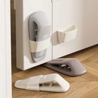 Kép 2/4 - Szilikon ajtóütköző – ütésgátló, fehér, könnyű rögzítés