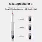 Kép 4/12 - Akkus körömcsiszoló és körömpolírozó gép, USB-s (pink)