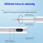 Kép 5/12 - Akkus körömcsiszoló és körömpolírozó gép, USB-s (pink)